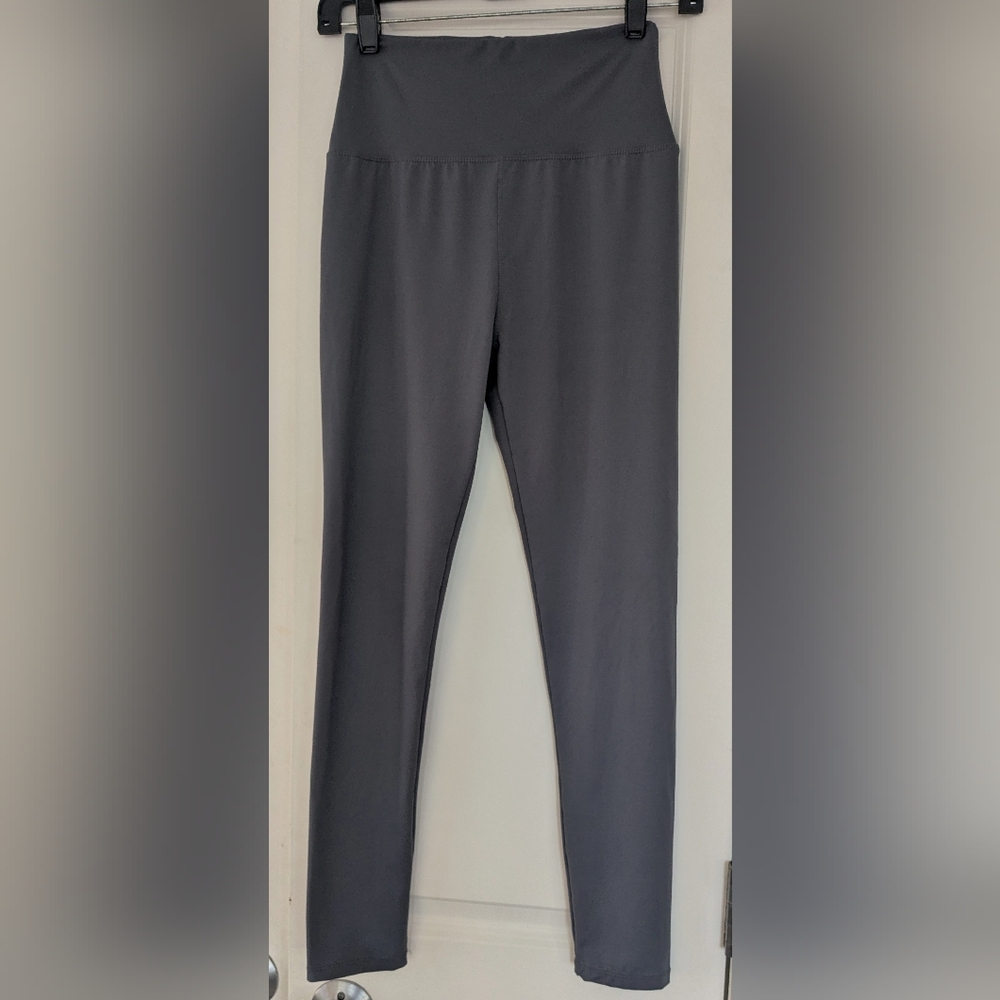 Set Of 6 Buttery Soft Leggings - Grey, Rose, Black - Picture 2 of 4